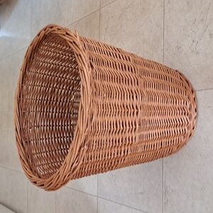 Vintage Wicker Rattan Basket